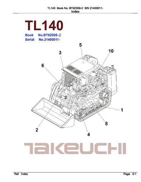 takeuchi skid steer tl140 specs|takeuchi tl140 service manual pdf.